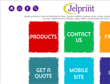 Tablet Screenshot of jelprint.com